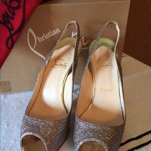 Louboutin No Prive 120 Glitter Mini/spec